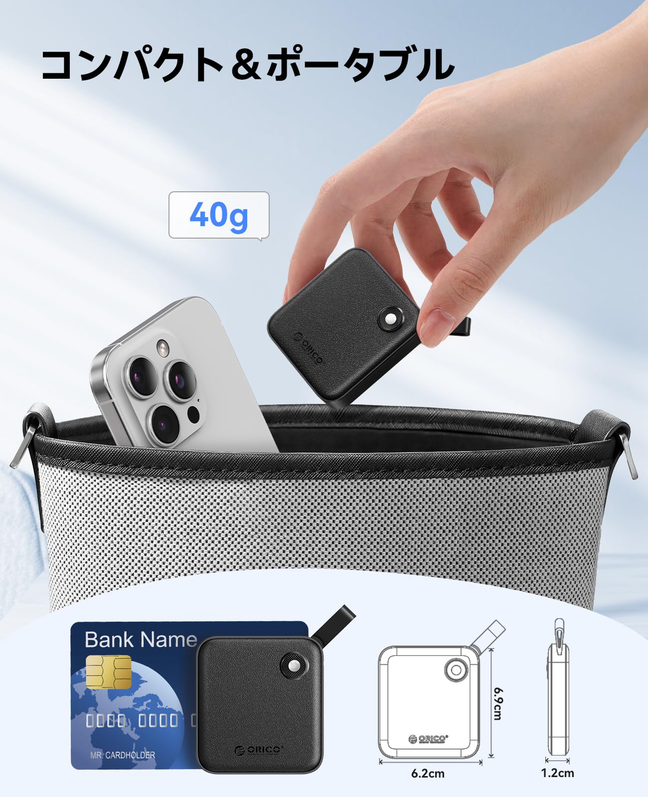 ORICO 2TB 外付けSSD K5PLUS Amazon.com: ORICO 2TB Magnetic Portable SSD, Metal Body, 4K 120